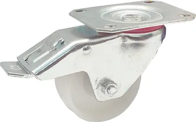 Obrázok produktu pre Otočné kolieska Polyamidové kolieska ø 125 mm Nábytkové kolieska s brzdami Nosnosť 220 kg