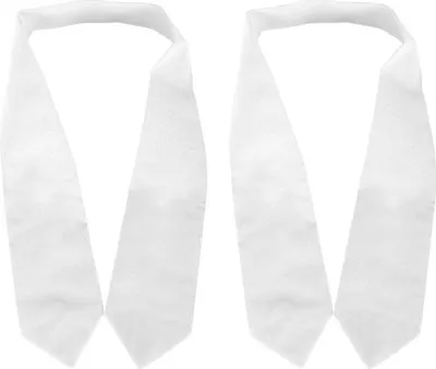 Produktbild von Raffhalter 2er Pack inkl. Befestigungsösen für Gardinen, Farbe: Weiß