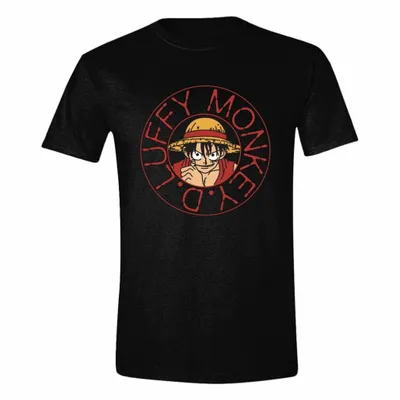 Produktbild von One Piece T-Shirt Ruffy Monkey Größe M