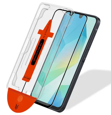 Obrázek produktu pro 1-balení Samsung A17 Ochranné sklo na displej - Tvrzené sklo | [Automatická instalace] - Bez bublin