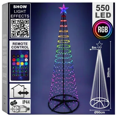 Produktbild von Weihnachtsbaum, 550 LED, 300 cm