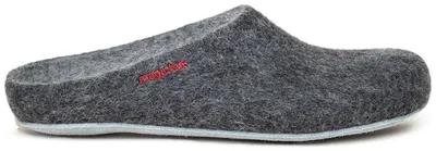 Produktbild von Gottstein Magicfelt 701 Uni Wollfilz-Pantoffel aus Merino Anthrazit, 17-701-4815 - Gr. 44