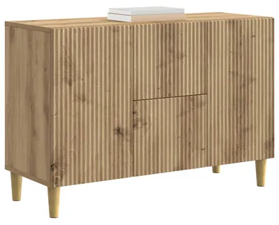 Image de Buffet vidaXL en chêne Artisan 89 x 34,5 x 60 cm, aggloméré