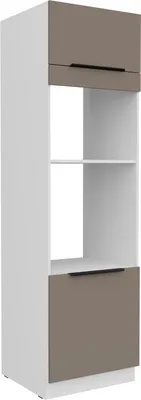 Produktbild von Einbauschrank LUNARA – Breite 60 cm, Dunkelbeige/Weiß