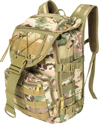 Produktbild von (A) Multifunktions-Outdoor-Jagdtasche, Tarnung, Militär, Wandern, Campingrucksack für Outdoor-Wandern, Camping, Trekking, Jagd
