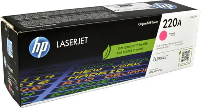 Produktbild von HP 220A Magenta Original LaserJet-Tonerkartusche, 1800 Seiten, Magenta, 1 Stück(e)