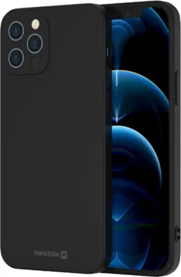Image de Swissten - Soft Joy iPhone 12/12 Pro (noir)