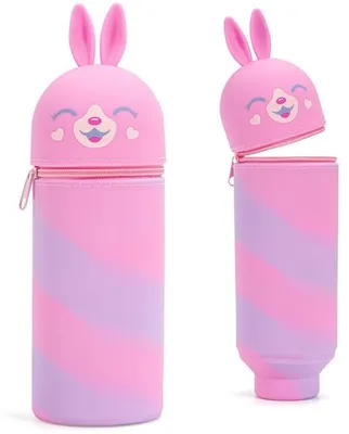 Obrázok produktu pre Silikónové puzdro na ceruzky Zajačik 2 v 1 Kawaii