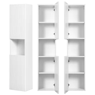 Produktbild von Hochschrank, weiß, NEWPORT-56-WHITE