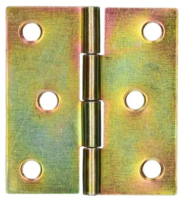 Productafbeelding van KOTARBAU - Meubelscharnier 45 x 40 mm - opgerold verzinkte scharnier voor deuren, kasten en kisten - robuuste deur en meubels (1 stuks)