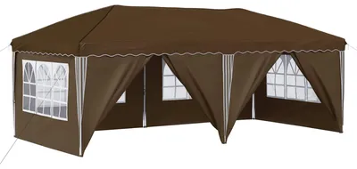 Obrázek produktu pro vidaXL Skládací párty stan 575 x 288 x 245 cm, taupe