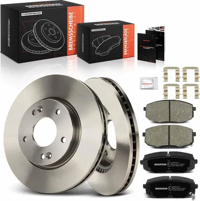 Immagine prodotto di Frankberg 2x dischi freno 4x pastiglie freno asse anteriore per Hyundai i30 FD i30 estate GD KIA Cee'D ED Cee'D SW Pro Cee'D