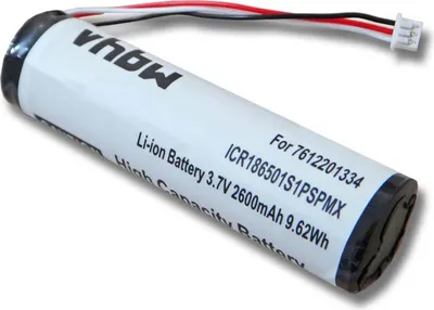 Produktbild von vhbw Akku Ersatz für BLAUPUNKT ICR186501S1PSPMX, 7612201334, SDI1865L2401S1PMXZ für GPS Navigation Navi (2600 mAh, 3,7 V, Li-Ion)