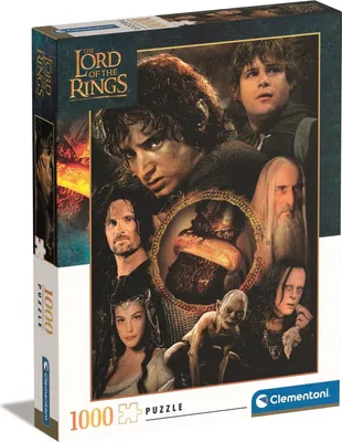 Obrázek produktu pro Clementoni The Lord Of The Rings, 1000 kusů, Televize/film, 18 rok/roky