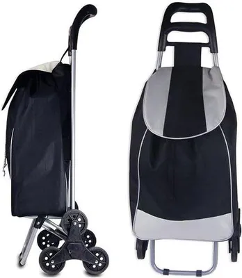 Produktbild von Famanu Einkaufstrolley - 3 Räder - 35 Liter Volumen - 50 kg Tragkraft