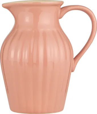Produktbild von IB Laursen MYNTE Kanne 1,7 Liter KORALLE Keramik Geschirr CORAL ALMOND Karaffe Krug