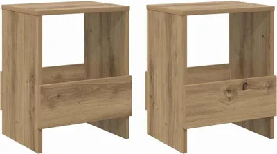 Zdjęcie produktu dla vidaXL Magazinregal 2 szt Artisan-Eiche 35 x 30 x 45 cm