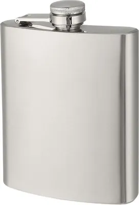 Produktbild von XXL Flachmann 0,5 Liter Edelstahl Taschenflachmann Taschenflasche Trinkflasche