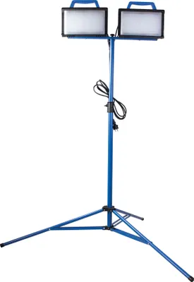 Produktbild von as-Schwabe LED Arbeitsleuchte 2x30W 2x3250 Lumen mit klappbarem Standbügel IP54