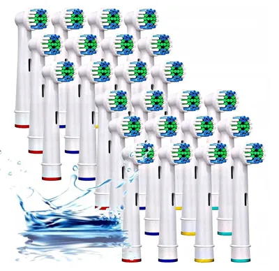 Obrázok produktu pre Náhradné hlavice k elektrickej zubnej kefke Oral B, sada 24 ks, 6 ks typu EB17-P