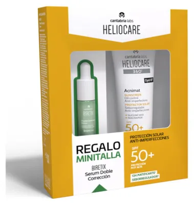 Image de HelioCARE 360° Acnimat Sunscreen SPF50+ 2 Pack