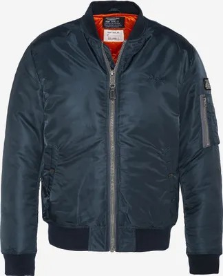 Produktbild von Schott Airforcers Bomberjacke, Blau L
