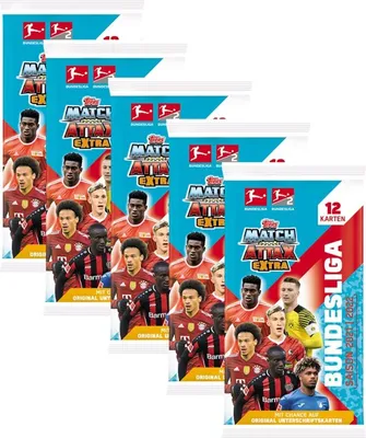 Zdjęcie produktu dla Topps - Match Attax EXTRA 2021/22 - 5 boosterów