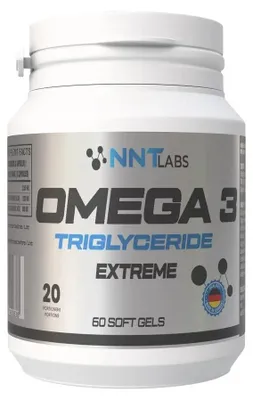 Produktbild von NNT Omega 3 Triglyceride-Extreme (60 Kapseln)