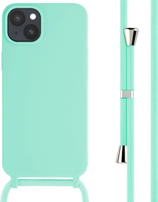 Obrázek produktu pro imoshion silikonové pouzdro s páskem iPhone 15 Plus – mátově zelené