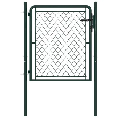 Produktbild von Gartentor Stahl 100 x 75 cm Grün , Gartentore Design 2024