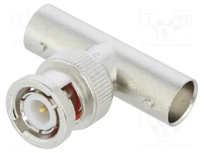 Produktbild von 1x T-Kupplung BNC-Stecker,BNC-Buchse x2 50Ω 112461 BNC-Steckverbinder
