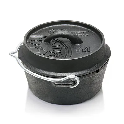 Obrázek produktu pro Litinový kotlík bez nožiček "dutch oven" 0,93 l Petromax