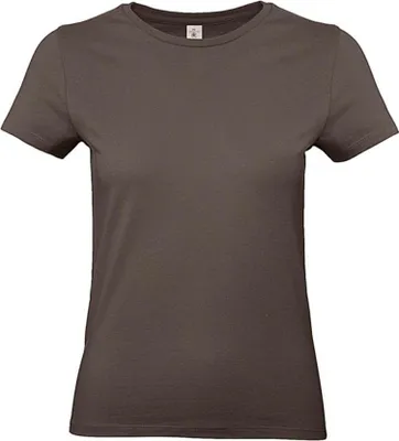 Produktbild von B&C - "#E190" T-Shirt für Damen FK2499 (L) (Braun)