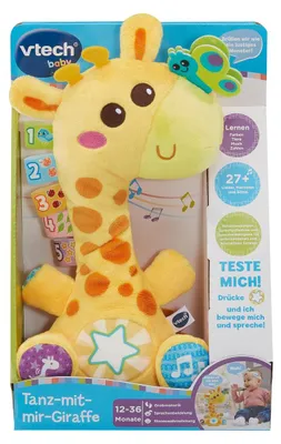 Produktbild von VTech Baby Tanz-mit-mir-Giraffe, 1 Jahr(e), AAA, Mehrfarbig