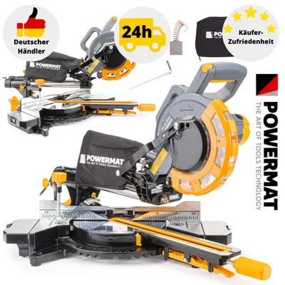 Produktbild von POWERMAT PM-UK-2000T Holzgehrungssäge 210mm