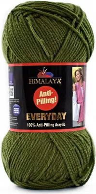 Produktbild von Himalaya Everyday 70013, Oliwgrün, 100% Antipilling-Acryl, 250m/100g, Weich & Pflegeleicht