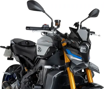 Image de PUIG 22079C Naked Front Spoiler passend fuer YAMAHA MT-09 SP Carbon look