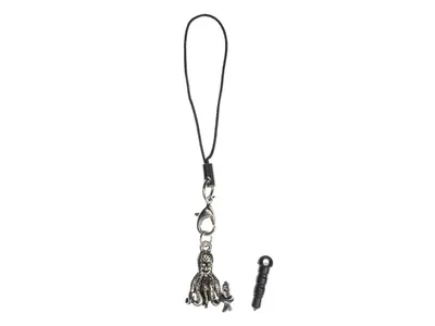 Produktbild von Krake Handyanhänger Oktopus Miniblings Anhänger Kraken Meer Tintenfisch silber