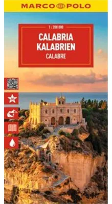Produktbild von MARCO POLO Reisekarte Italien 13 Kalabrien 1:200.000