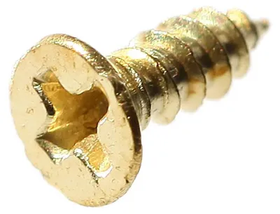 Schrauben, Minischrauben, Senkkopfschrauben, 6x4mm-gold
