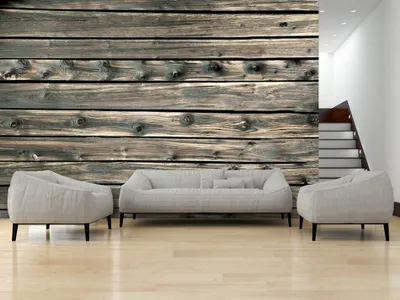 Produktbild von Vlies Fototapete Holz 400x280 cm Tapeten Wandtapete XXL Bretter Holzoptik Holzwand f-A-0379-a-d