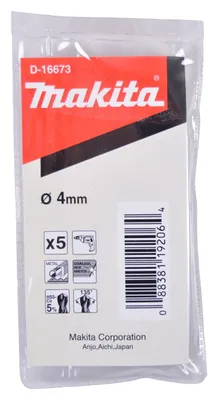 Zdjęcie produktu dla Makita Bohrer HSS-CO 4.0x75mm 5Stk D-16673