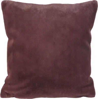 Zdjęcie produktu dla EUROFIRANY | Poszewka na poduszkę - 40 x 40 cm - bordowa poszewka na poduszkę - Nowoczesna