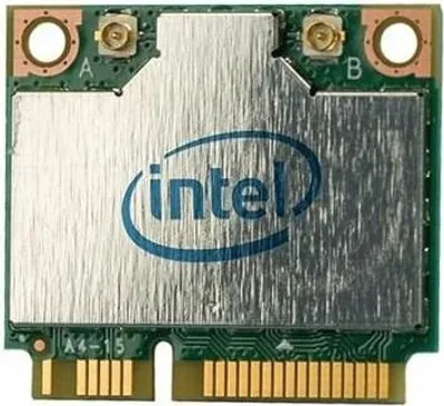 Image de Intel 7260.HMWWB.R - Intégré - Sans fil - PCI Express - WLAN / Bluetooth - Wi-Fi 5 (802.11ac) - 867 Mbps