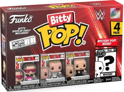 Obrázok produktu pre Funko Bitty POP! WWE Bret Hart 2cm 4ks