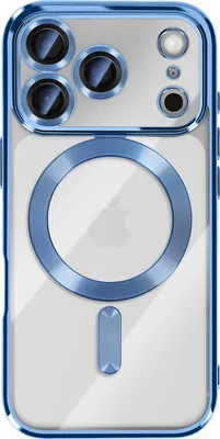 Produktbild von Avizar, Schutzhülle iPhone 17 Pro Max MagSafe Kompatibel Chromrahmen Elegant, Blau