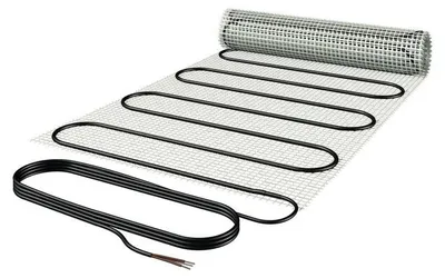 Heizmatte für Gussasphalt mit 300 W/m²; in verschiedenen Größen erhältlich; Glasseiden-Panzergeflecht; Etherma Typ 303-GUSN