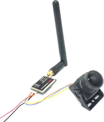 Produktbild von Verbesserter EWRF TS5823Pro 5,8 GHz 40CH 600 mW FPV-Sender VTX mit CMOS 1200TVL Kamera für RC Drohn