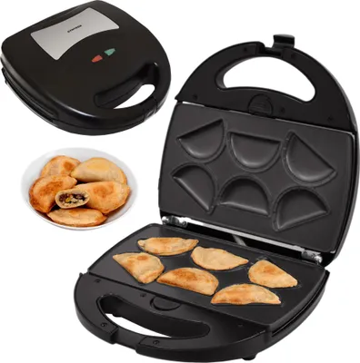 Zdjęcie produktu dla Mini maszynka do pierogów z wymiennymi nieprzywierającymi płytkami Masto