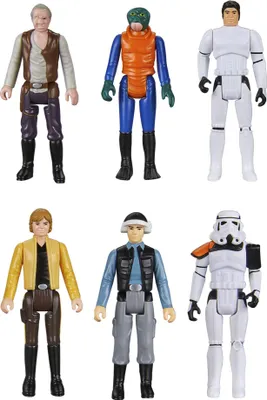 Obrázek produktu pro Star Wars Episode IV Retro Collection Actionfiguren 6er-Pack 10 cm
